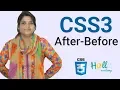 CSS3 basic tutorial Bangla after-before
