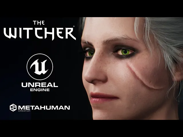 The Witcher - Ciri, Regis and Geralt in Unreal Engine 5