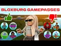 ARE THE BLOXBURG GAMEPASSES WORTH IT roblox