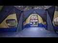 Ozark Trail Base Camp 14 Person Cabin Tent 3 Room Family Camping Easy assembly