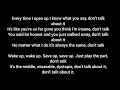 Don't Talk about it-Skydxddy (Clean/Lyrics)