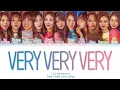 Download Lagu [THROWBACK] I.O.I (아이오아이) – Very Very Very (Color Coded Lyrics Eng/Rom/Han)