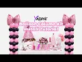 Balloon Column Stand Installation Tutorial by Yallove Party Suppies