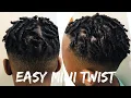 How to do twist On short hair 2025