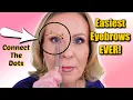 Easy Eyebrow Tutorial for Beginners Women 40 to 65
