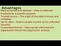 Direct Data source - AS and A level information technology 9626