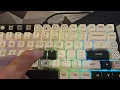 how profiles of keycaps change sound SA XDA Cherry R1 Cherry R4