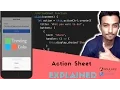 How to make Actionsheet in Ionic 2 Its Easy