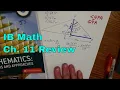 Oxford Mathematics Analysis and Approaches Standard Level Chapter 11 Review
