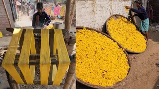 amazing sharee making complete process using silkworm