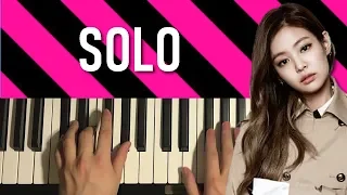 Download BLACKPINK Jennie - Solo (Piano Tutorial Lesson) MP3