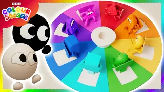 Back to School Colour Wheels | Kids Learn Colours Compilation | Colourblocks