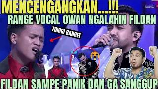 Download ADU SUARA TINGGI❗OWAN FEAT FILDAN - BUNGA DAHLIA | REACTION MP3