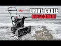Craftsman Snowblower - Drive Cable Replacement