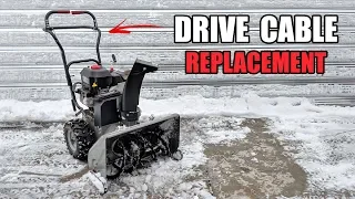 Craftsman Snowblower - Drive Cable Replacement
