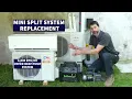 Mini Split Replacement and Install Process Wall Mounted Indoor Unit All the Small Important Steps