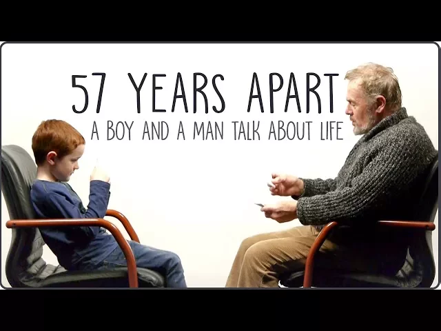 Download MP3 57 Years Apart - A Boy And a Man Talk About Life