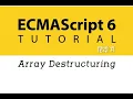 - Array Destructuring in ES6 ES6 Tutorial in Hindi