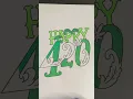Speed-coloring It s 420 from my Stoner Coloring Book For Adults series