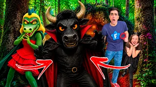 É O BOI DA CARA PRETA! A BRUXA CUCA TROUXE ELE PARA A FLORESTA PROIBIDA!