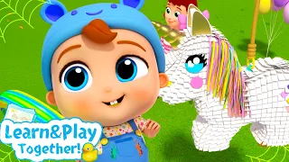 Lollipop Song🍭  | Little Angel 😇 | Kids Learn! | Nursery Rhymes | Sing Along