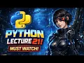 Python Comeback Series - Lecture 21 set in Python part 2 Beginners