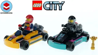LEGO City 60400 Go-Karts and Race Drivers Speed Build