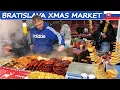 Lagu BRATISLAVA Christmas Market - Best Holiday Street Food in Slovakia