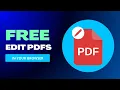 Edit PDFs For Free Wave Browser