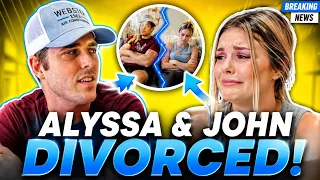 SHOCKING UPDATES Relationship turmoil Alyssa Bates and John Webster are divorced Bates Family