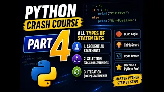 Python Crash Course Part 4 Sequential Selection Statements Explained