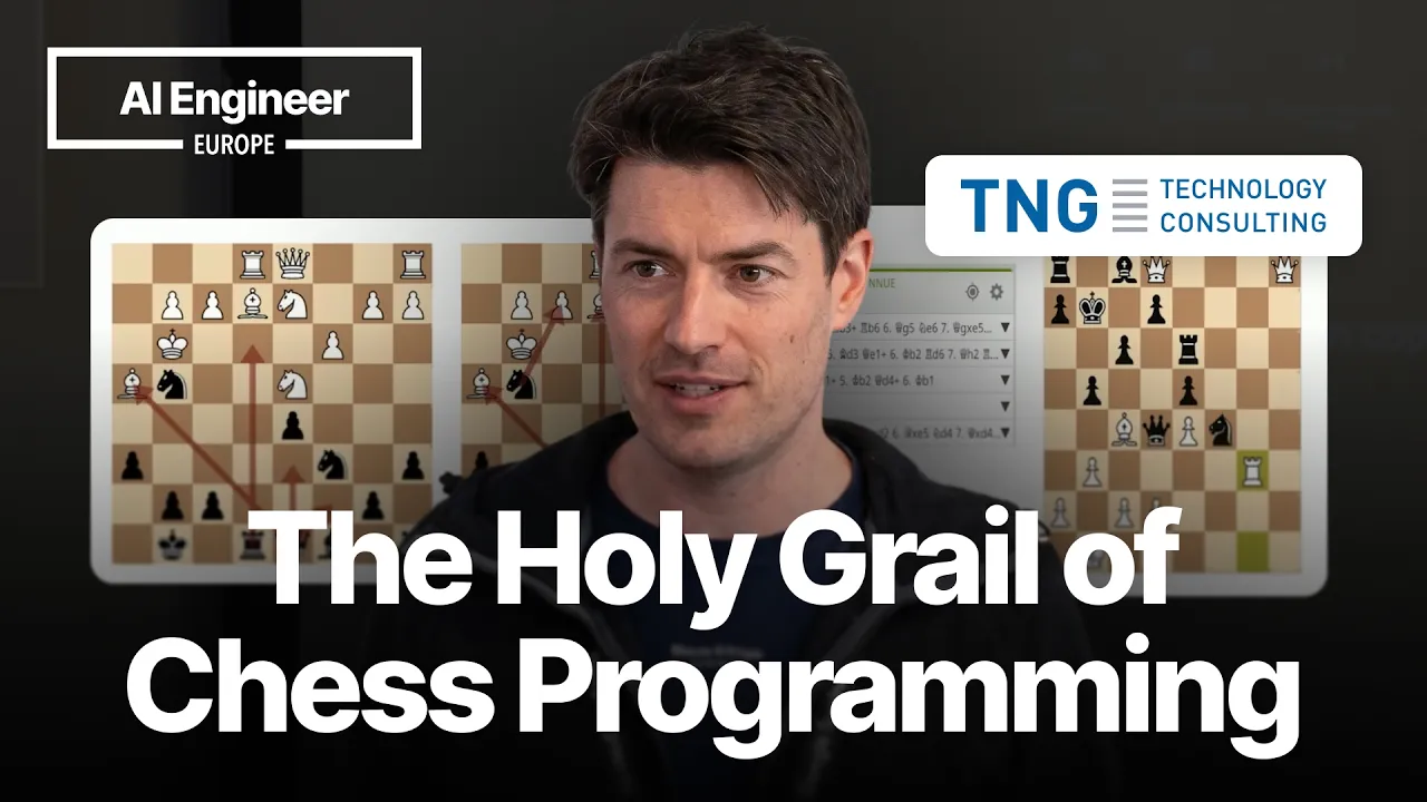 Running a Chess YouTube Channel entirely by AI — Stephan Steinfurt, TNG: video thumbnail