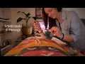 ASMR Reiki Massage for the Sacral Chakra Water Element Healing Seashells Gentle Beach Waves