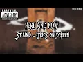 Download Lagu STAIND - HERE AND NOW (LYRICS ON SCREEN)