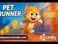 Pet Runner - Garfield Rush Style Unity Source Code Buy Reskin at Playsourcecode com