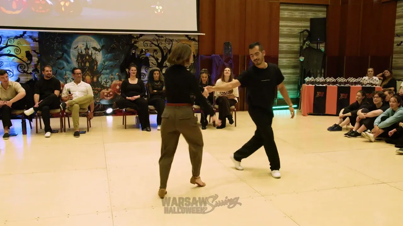 Miguel Ortega & Maria Elizarova - 5th place Champions Jack&Jill Finals - Warsaw Halloween Swing 2025