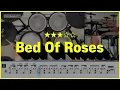 Download Lagu [Lv.11] Bed of Roses - Bon Jovi (★★★☆☆) Pop Drum Cover