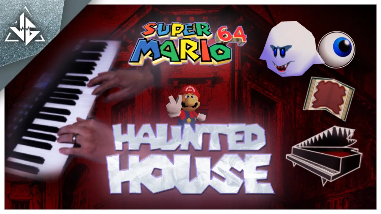 Haunted House (Big Boo’s Haunt) | Super Mario 64 | Keyboard & Percussion Cover 2021 | Koji Kondo