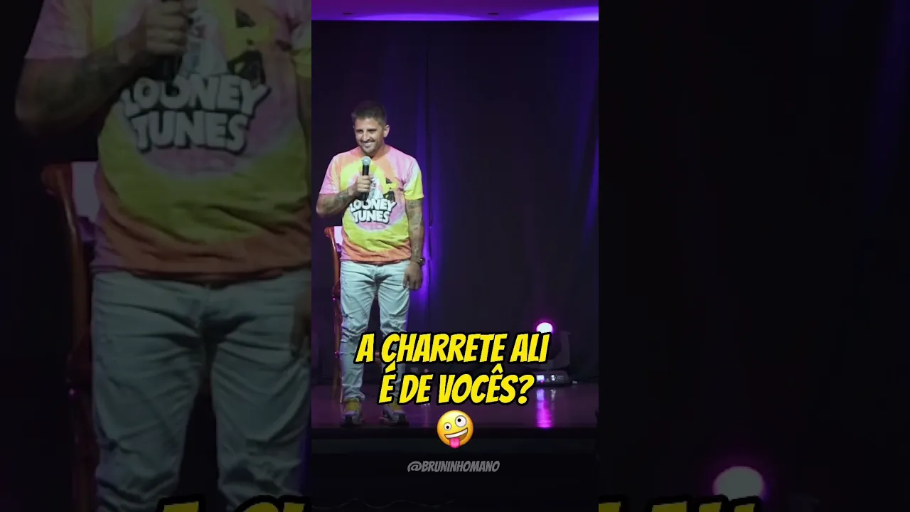 A CHARRETE É SUA? Kkkk #standup #standupcomedy #comediastandup #standupbrasil #piada