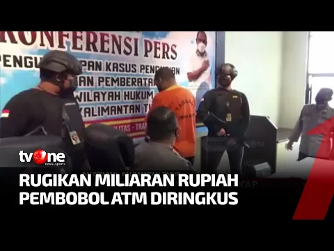 Pembobol ATM Berhasil Diringkus, Kerugian Mencapai 2,4 Miliar Rupiah