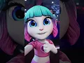 Lagu Dance Challenge Time! 💃💫 Shine Together With Talking Angela #shorts