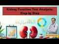 Kidney Function Test analysis step by step Dr Arvind Kumar
