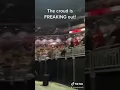 Patrick Mahomes at Post Malone concert jumping up and down and going crazy