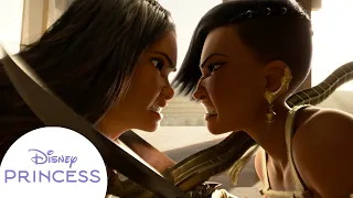 raya battles namaari to defend sisu raya and the last dragon disney princess
