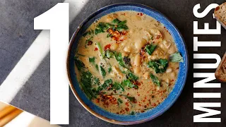 EASY LONGEVITY BEAN SOUP | 10 Minute Soup | IT'S AUTUMN!!!