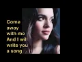 Norah Jones Come Away With Me Lyrics