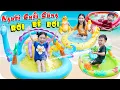 Download Lagu Thử Thách Người Cuối Cùng Rời Khỏi Bể Bơi - Dưới Trời Nắng 40 Độ | Min Min TV Minh Khoa