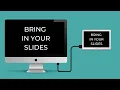 Bring in Slides from a Second Device for Your Virtual Presentation