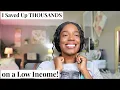 How I Saved Over 15 000 on a Low Income Money Saving Tips for Beginners