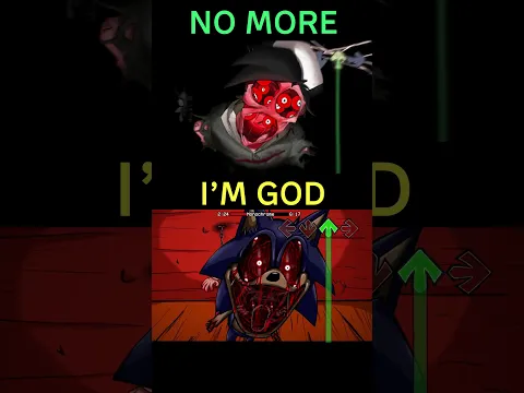 FNF No More vs I'm God (Monochrome vs Sonic.exe)